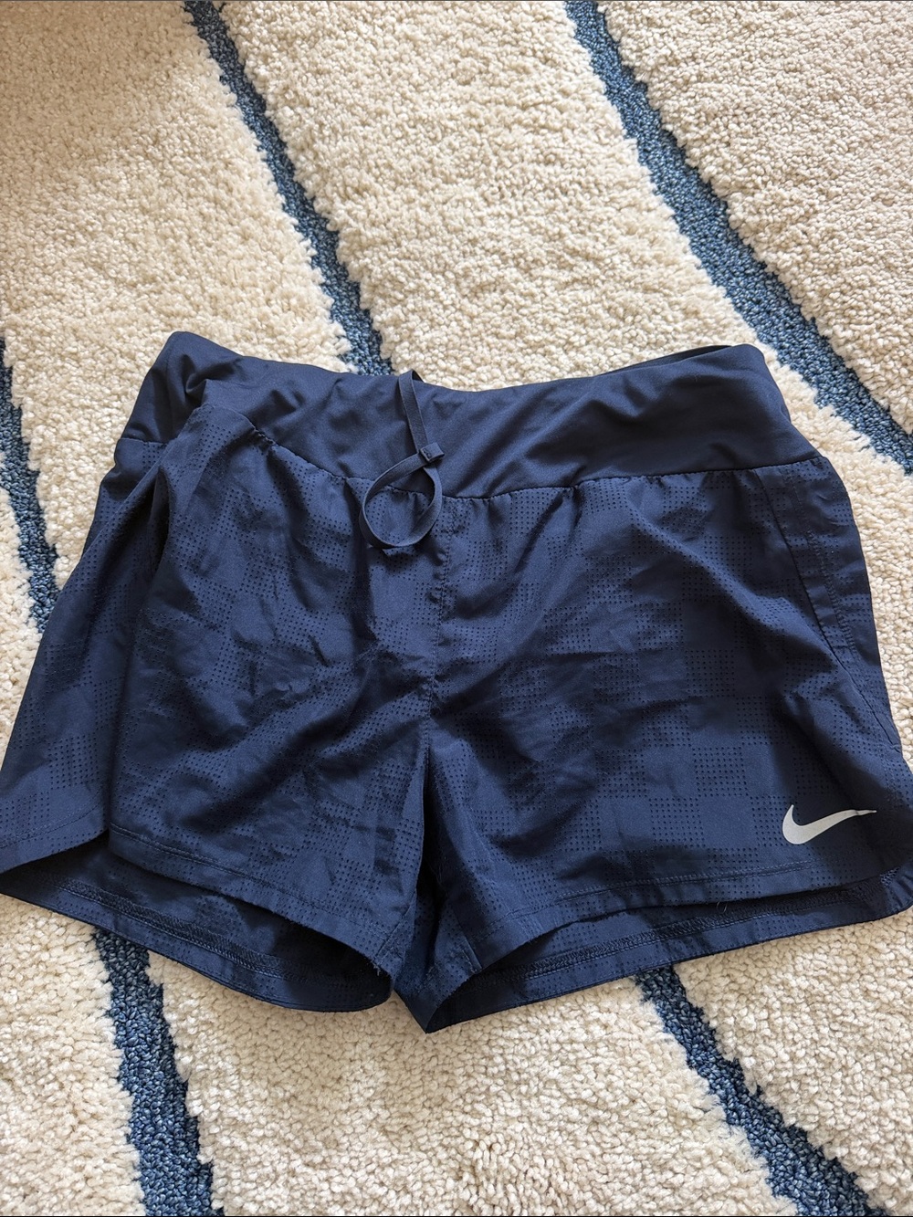 Nike Women's Navy Dri-Fit Shorts